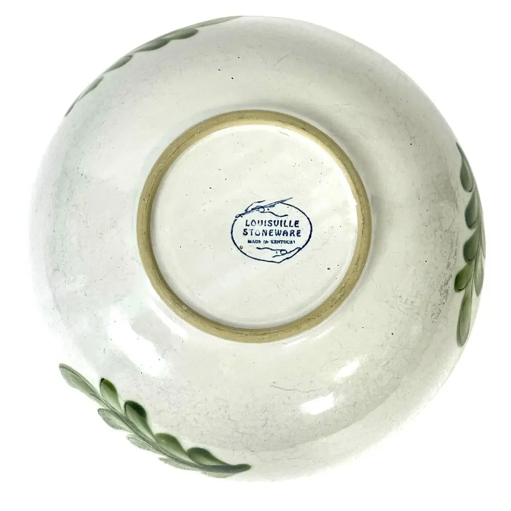 Louisville Stoneware Retired Yellow Country Flower 11" Salad/Serving Bowl-Rare! - Picture 5 of 7